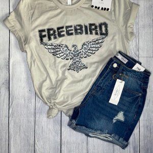 YMI High Rise Distressed Shorts